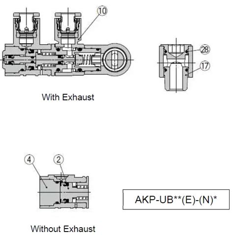 Instruction Manual Note 3) Pilot check valve compact type 